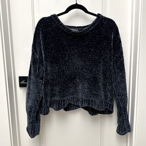 DARK BLUE SOFT ZARA SWEATER